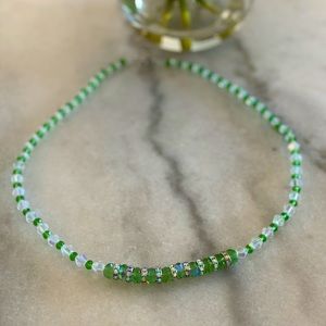 Gardenia Fields Necklace Matchin Earring in closet